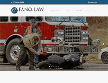 Tablet Screenshot of fanolaw.com